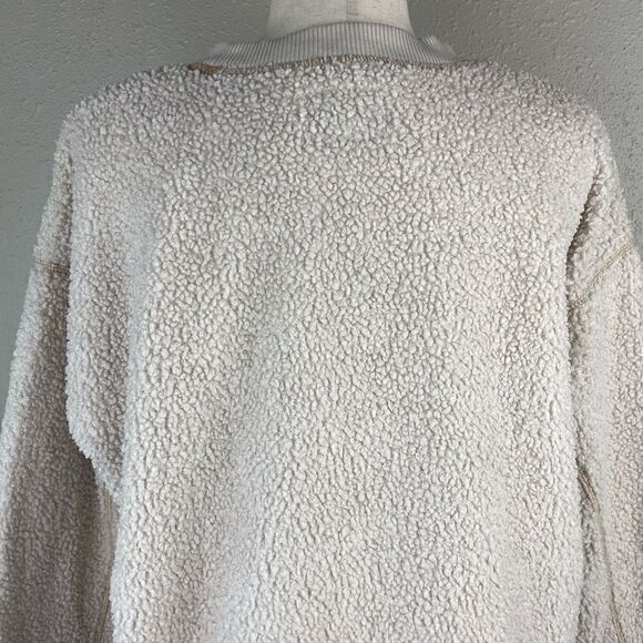 American Eagle Outfitters Oversized Fleece Sweatshirt Size XS EUC - Picture 6 of 8